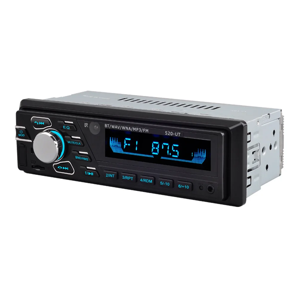 MP3 плейер AUX Интерфейс FM радио Bluetooth Бесконтактный микрофон вызов без потерь