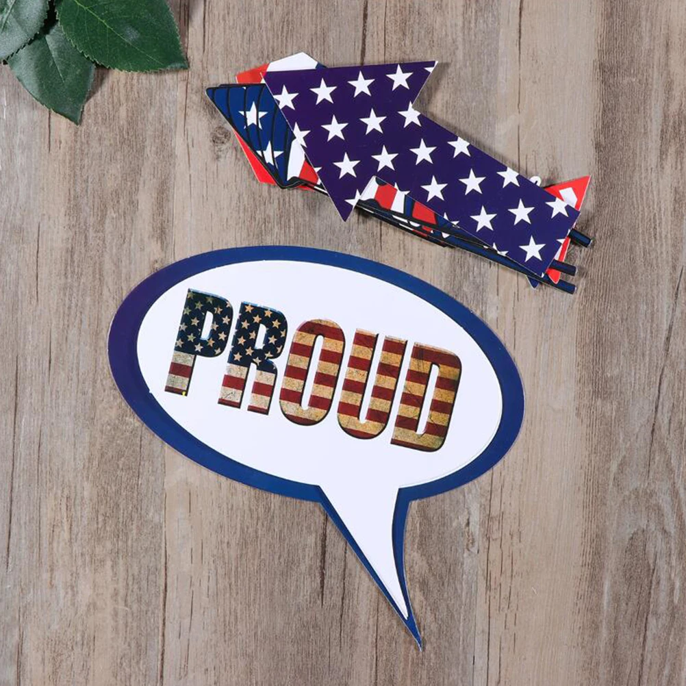 41 шт фото стенд баннер из реквизитов участников Набор американский День