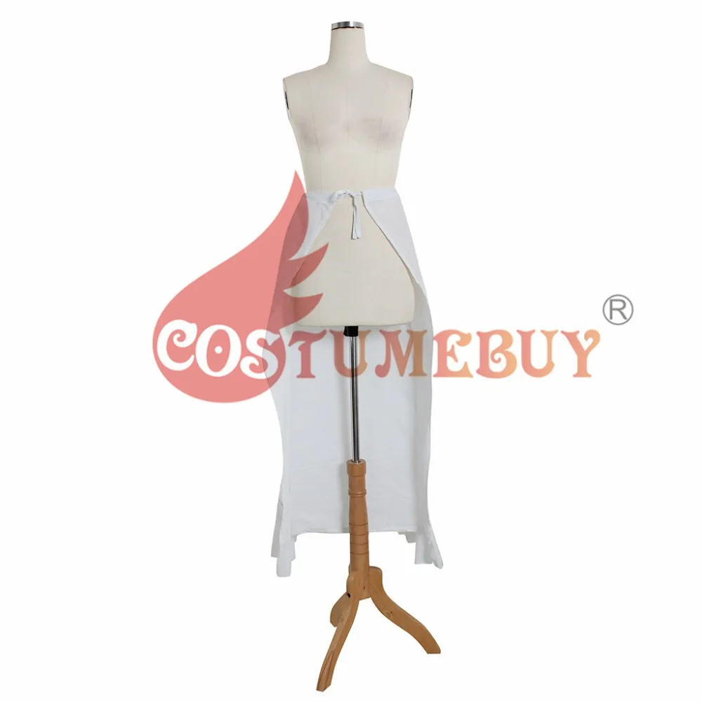 CostumeBuy для женщин рококо Викторианский гражданская война свадебное платье косплей подъюбник кринолин нижняя юбка белая клетка рамки Паньер суета