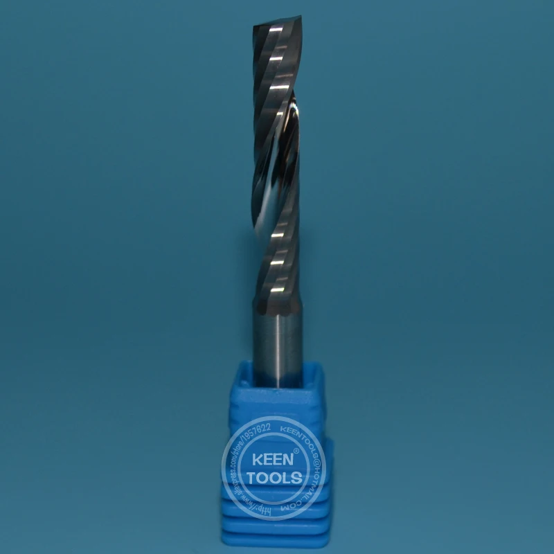 EM6.32mm Tungsten Carbide One Flute Spiral Drill Bits/CNC Engraving Tools/Acrylic PVC Cutter |
