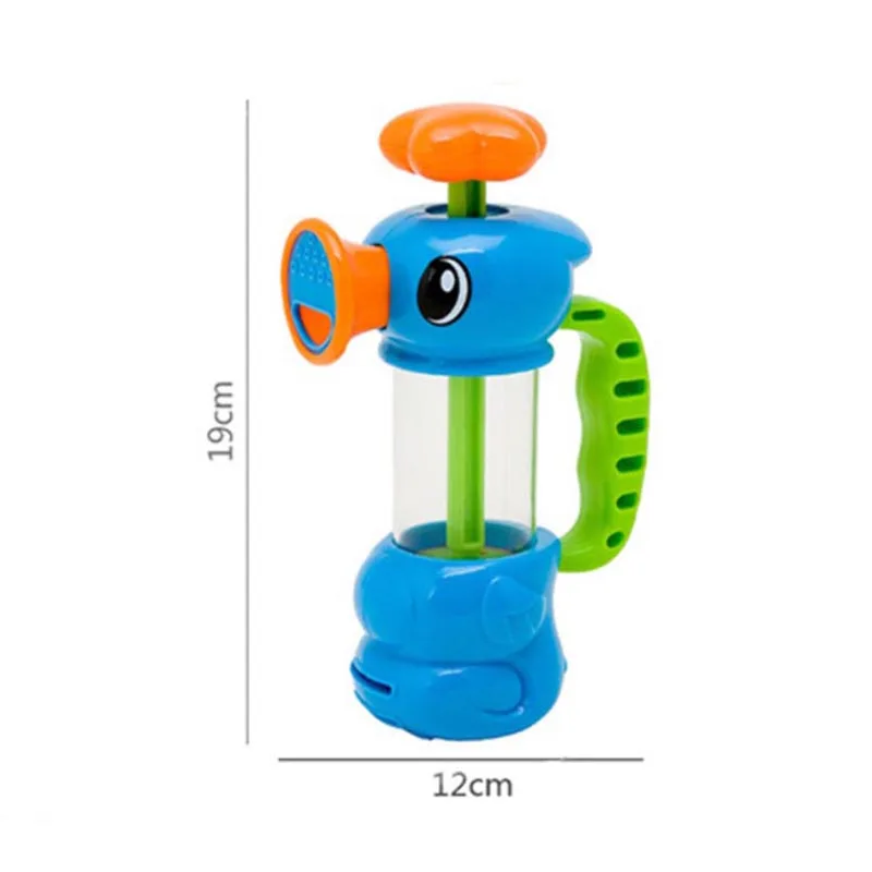 

Baby Shower Bath Toys for Children Kids Bathtub Bathroom Swimming Pool Hippocampus Spray Water Pump Beach Toys Educational Gifts