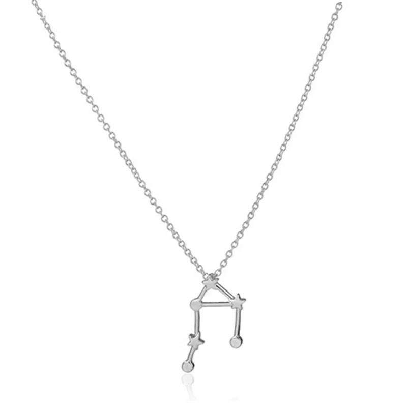 1 шт. Новая мода весы зодиака Астрология Подвески Созвездие Ювелирные изделия