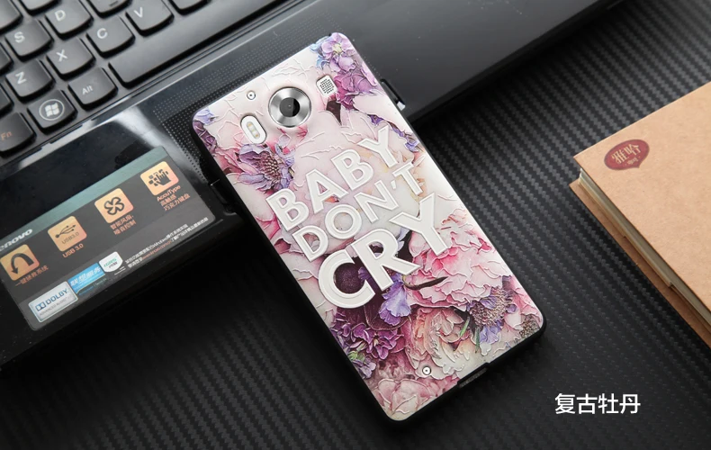 For Nokia lumia 950 Coque Phone Bag Cover Cases Silicone Luxury 3D Relief Print Pattern Soft Back |