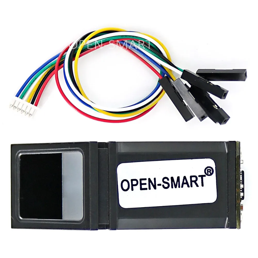 Оптический UART серийный датчик распознавания отпечатков пальцев модуль для Arduino ttl последовательное управление простота использования до 500 отпечатков пальцев