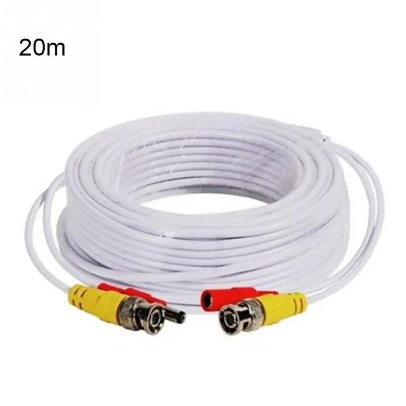 New CCTV Camera Accessories BNC Power Video Siamese Cable for Surveillance DVR Kit Length 1m 5m 10m 20m 30m