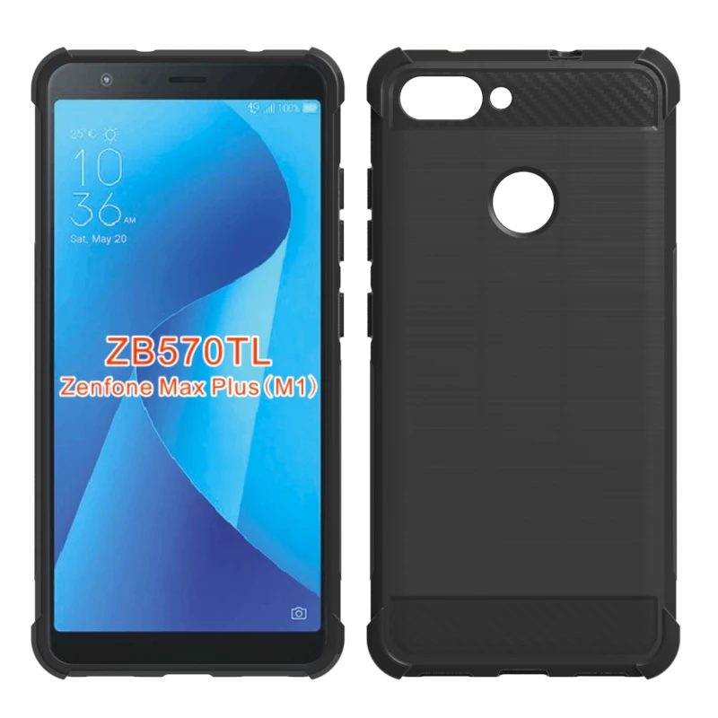 Модный мягкий силиконовый чехол gligle из ТПУ для Asus Zenfone Max Plus M1 ZB570TL защитный