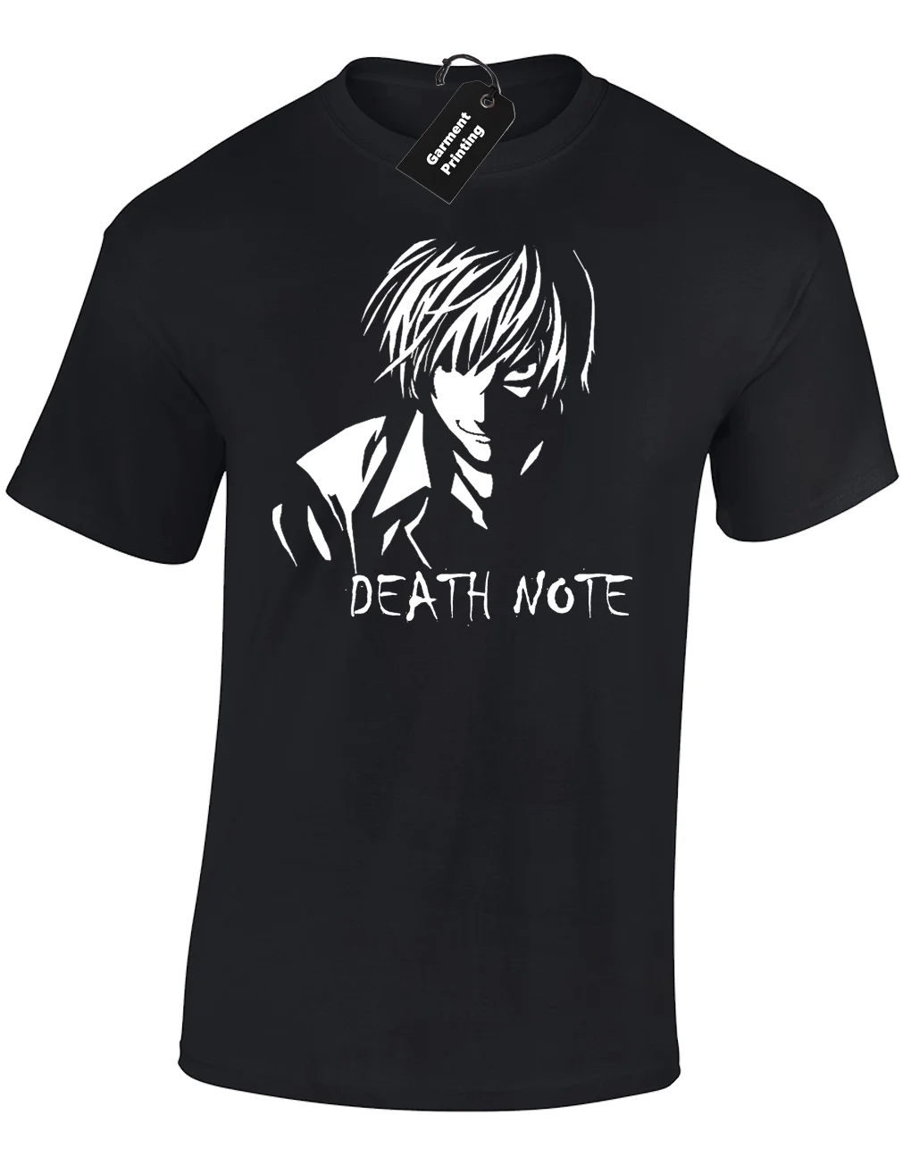 Мужская футболка с надписью DEATH NOTE аниме MANGA HENTAI SHINIGAMI RYUK KIRA YAGAMI JAPANESECool