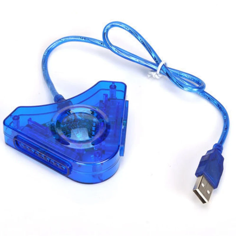 Двойной II контроллер консоли джойстик USB 2.0 ноутбук пк адаптер конвертер для Sony