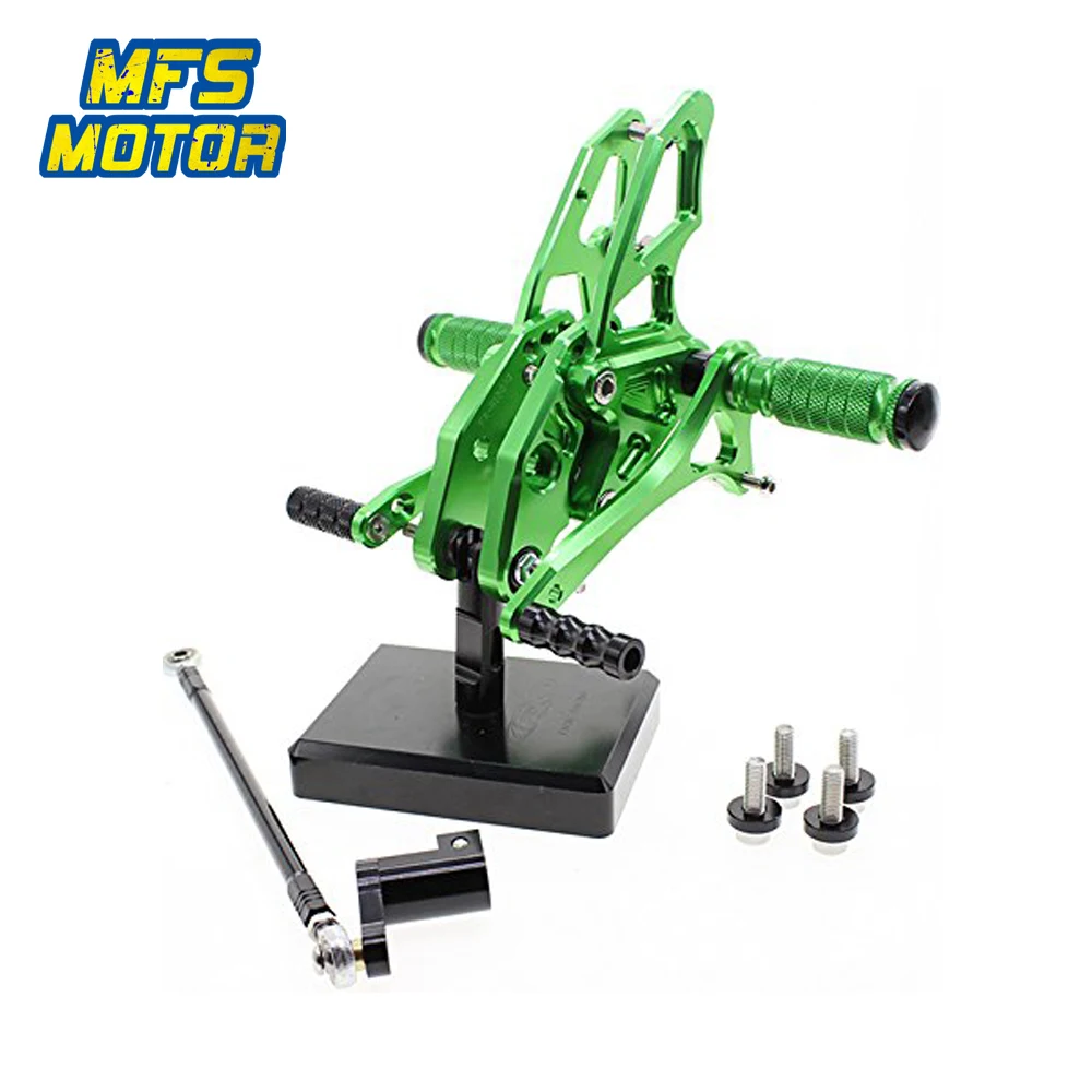 CNC регулируемый Rearset для Yamaha YZF R15 R150 2012- ноги Расслабление ног колышки 2013 ножки
