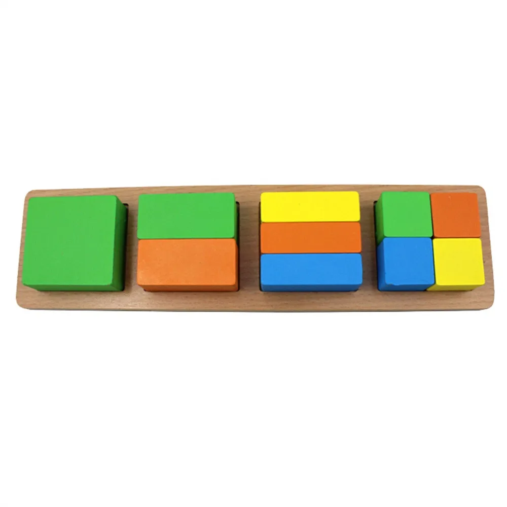 

HINST Wooden Children's Geometric Figure Puzzle Children Wooden Jigsaw Educational Toy For Kids L1227