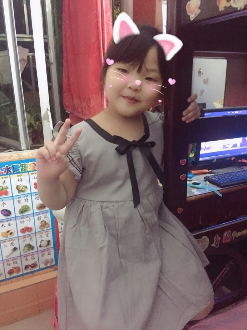 Детское плиссированное платье с бантом элегантное принцессы на день рождения