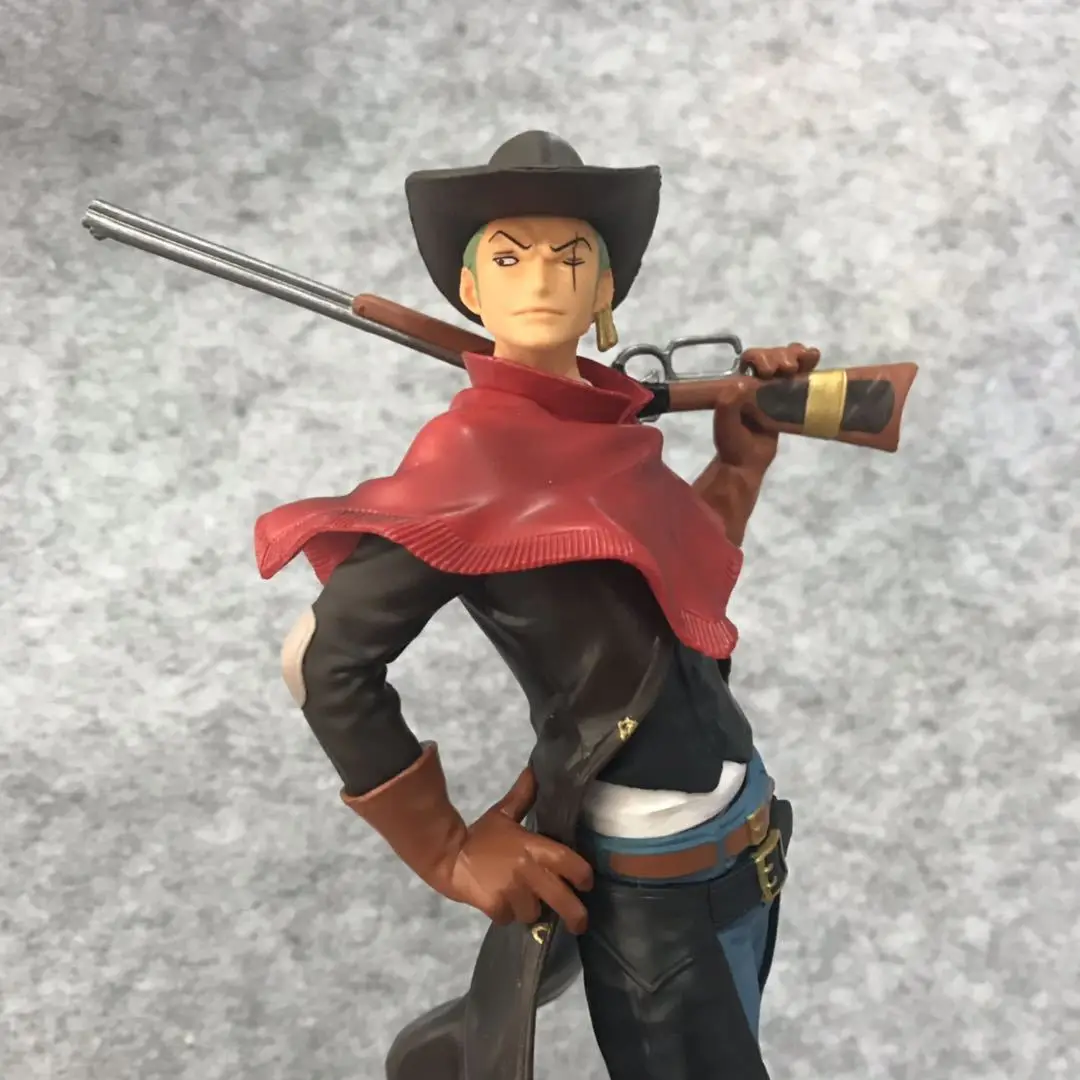 20 см японская аниме фигурка one piece Luffy/Nami/Roronoa Зоро ковбойский ver Коллекционная
