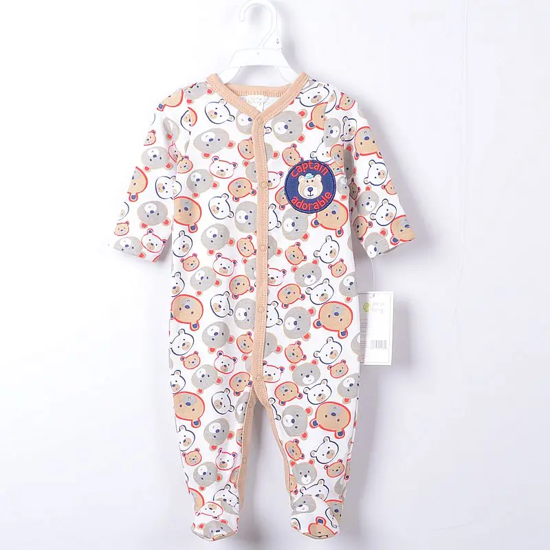 2017 детские комбинезоны комплект одежды для новорожденных мальчиков Детские