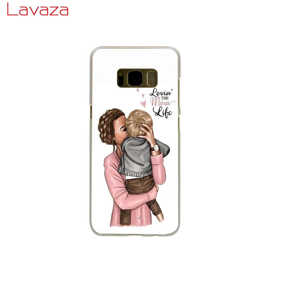 Модный жесткий чехол для телефона Lavaza с черными и коричневыми волосами Samsung Galaxy A10