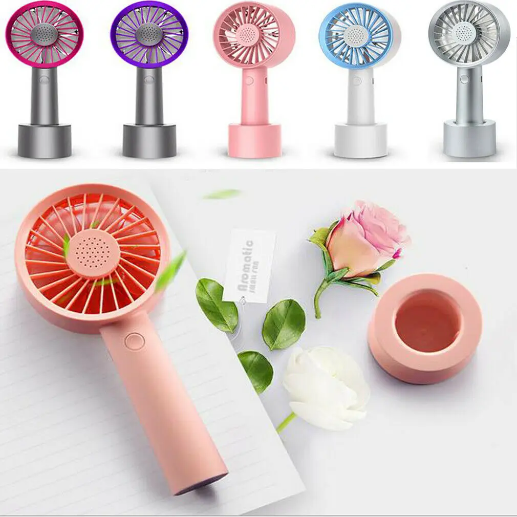 Портативные Ручные карманные вентиляторы USB Ручной мини вентилятор