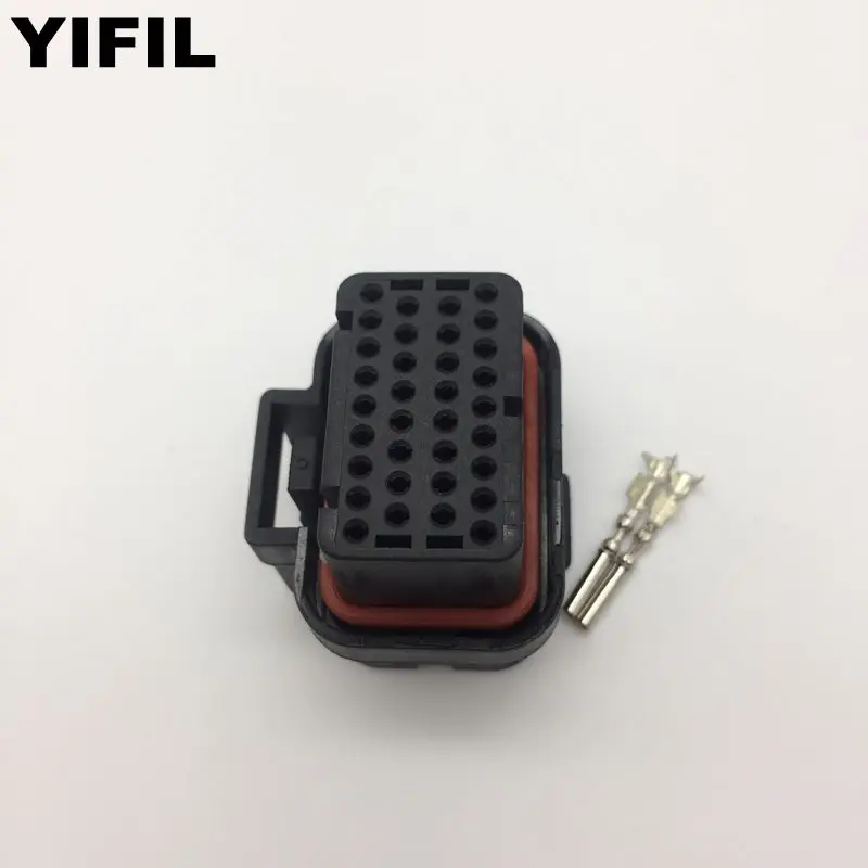 1 шт. автомобильный гнездовой разъем компьютера 34 контакта/путь|g plug|pin waypin pin |