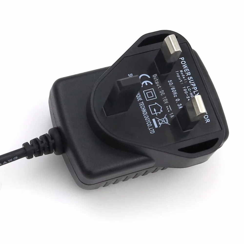 Fast shipping AC/DC Adapter DC 10V 1A 1000ma AC 100-240V Converter Universal Charger Power Supply US/EU/UK Plug 5.5*2.1mm | Электроника