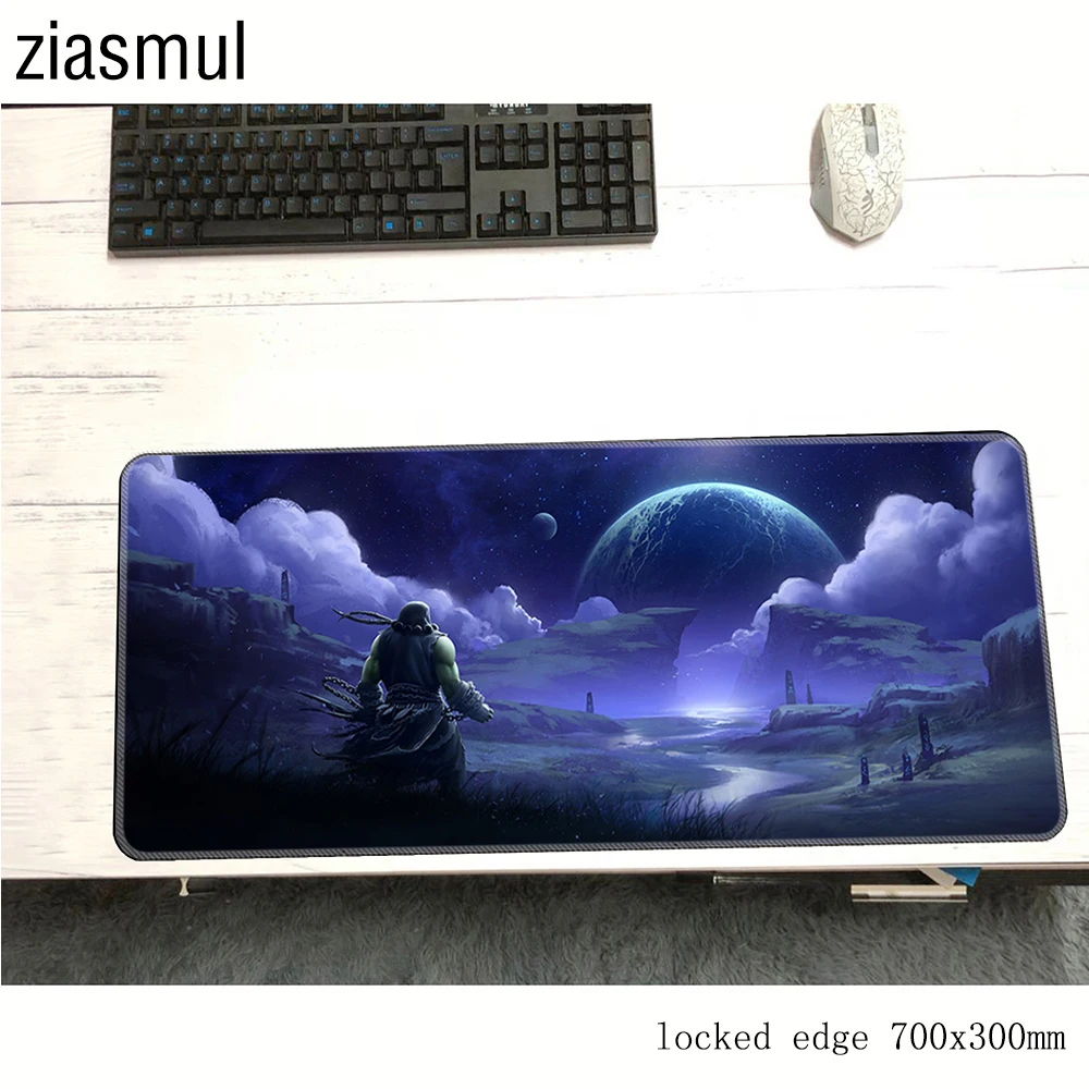 Коврик для мыши Azeroth 700x300x3 мм модный компьютерной карты игровые аксессуары 3d