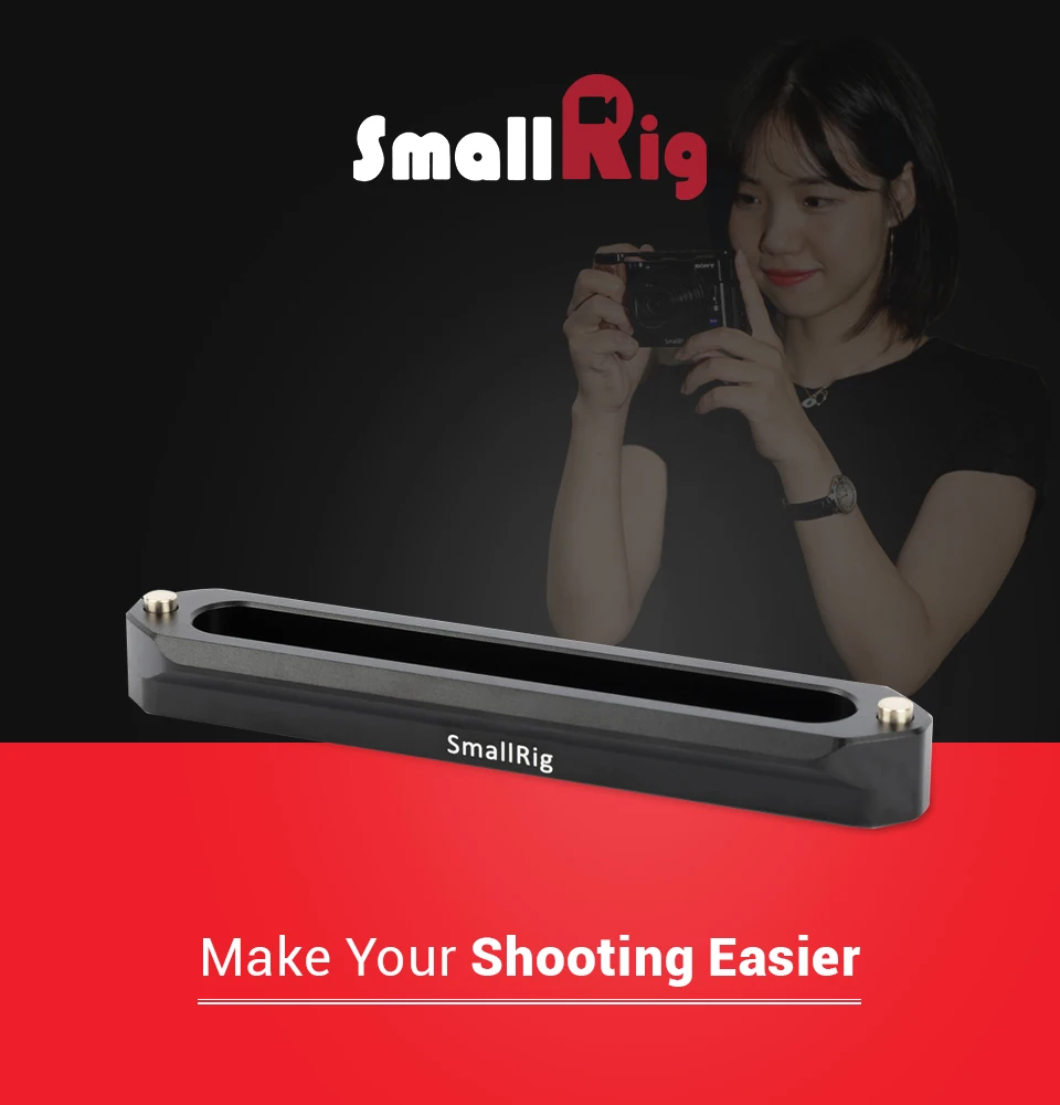SmallRig DSLR камера Quick Release безопасности Nato Rail 10 см для Nato ручка EVF крепление поддержка 1134