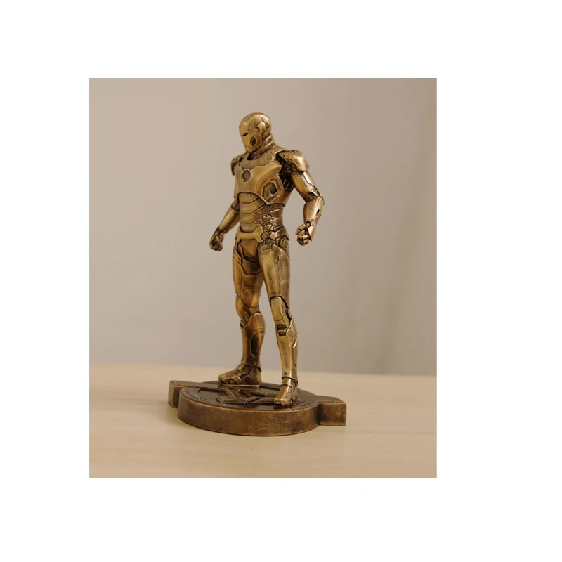Mk43 bronze Pandadomik Железный человек MK45 MK43 большой размер смола 12 дюймов игрушечная фигурка модель Мстители экшн-игрушка фигурка Marvel игрушки подарки для детей человек - Цвет: Mk43 bronze