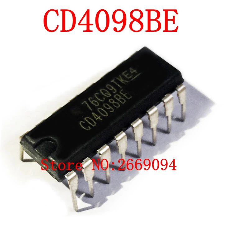 50 шт./100 шт. CD4098BE CD4098UBE DIP14 CD4098 CD4098BD HEF4098BP HCF4098BE HCF4098 4098 DIP Новинка бесплатная доставка