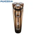 Fs378 flyco бритва 110 В Мужская бритва 220 В Мужская бритва портативная электрическая бритва 1 час зарядки 3D поплавковое лезвие водонепроницаемый всплывающий триммер