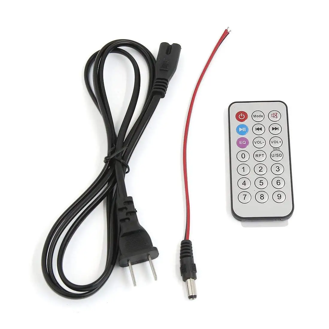 Uxcell 4 дюймов автомобиль мотоцикл MP3 плеер сабвуфер бас w Пульт дистанционного управления