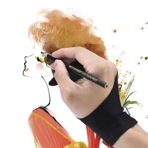 Перчатка из лайкры с защитой от загрязнений для рисования, графический планшет, панель для копирования, светодиодная подсветильник ка для рисования, пользовательский размер, бесплатная доставка