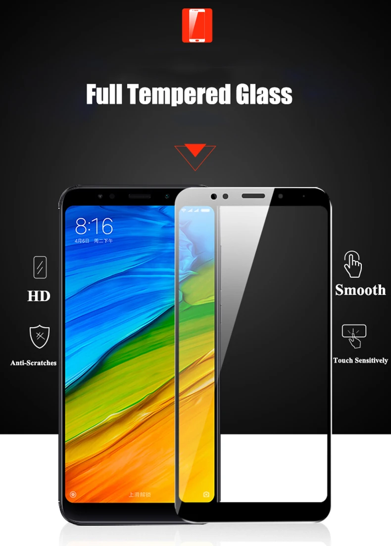 MUCHI из закаленного высокопрочного стекла Стекло для спортивной камеры Xiao mi Red mi 5 плюс Взрывозащищенная Экран Защитная пленка для Red mi 5 Red mi 5 Plus mi A1 mi A1
