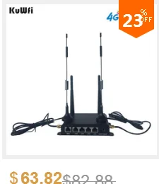 KuWfi 300 Мбит/с беспроводной CPE 4G LTE Wifi маршрутизатор ФЗД TDD LTE WCDMA GSM глобальная разблокировка внешних антенн слот для sim-карты WAN/LAN порт