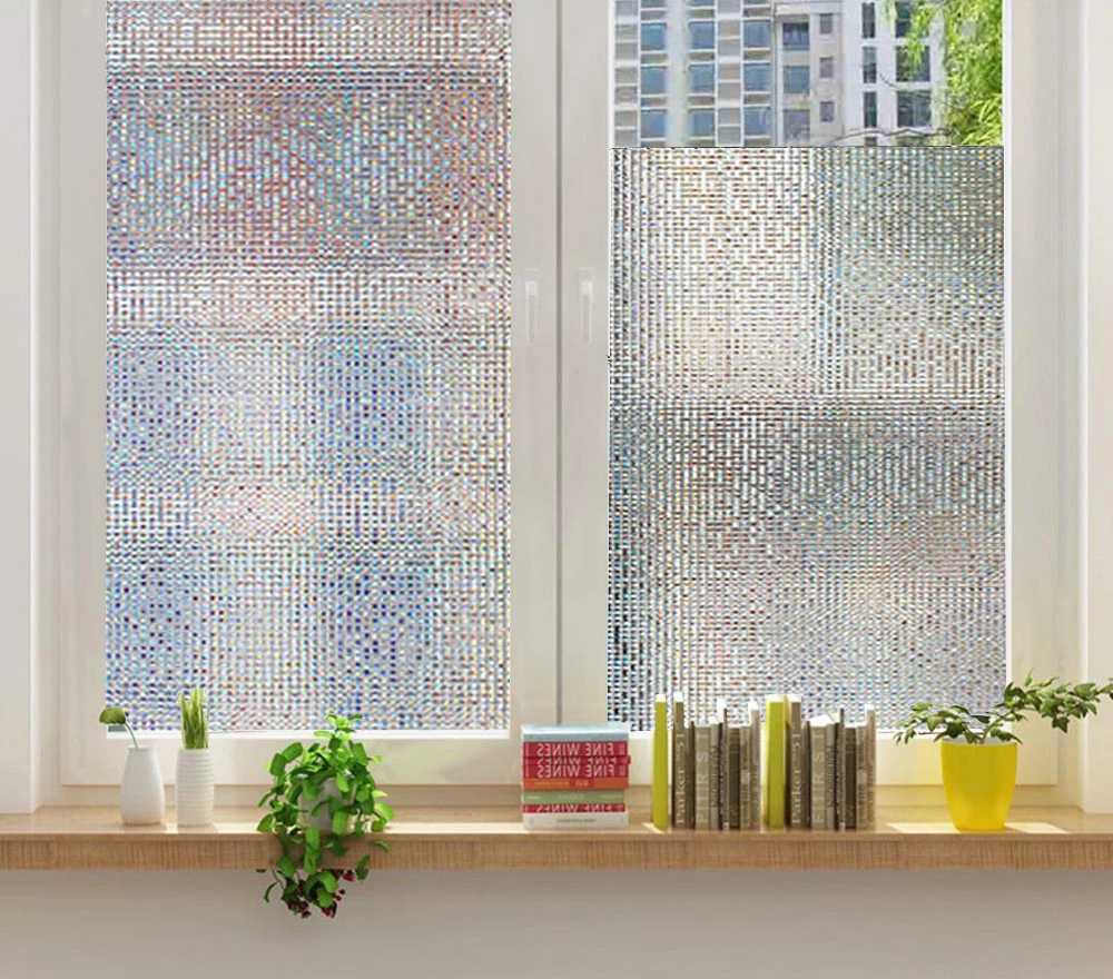 Funlife 3D декоративная стеклянная оконная пленка наклейка на окно статическая