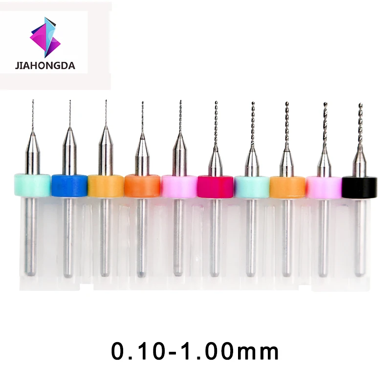10 шт./компл. набор микрокарбидных Сверл из карбида вольфрама печатная плата