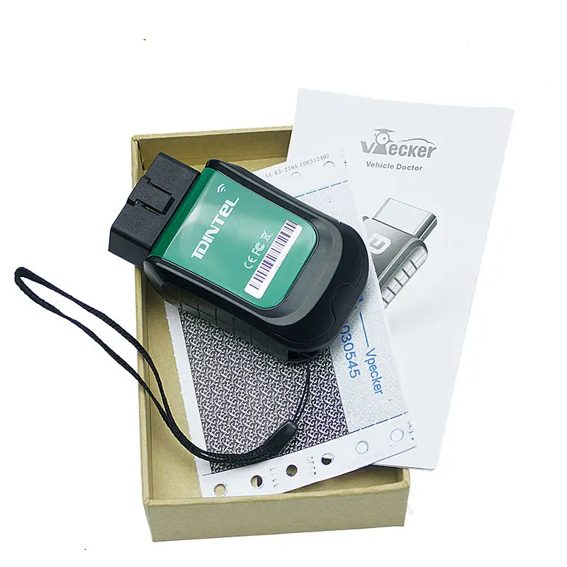 Обновление онлайн vpecker EasyDiag Wi-Fi OBDII полный диагностический сканер V7.2 ЭКЮ