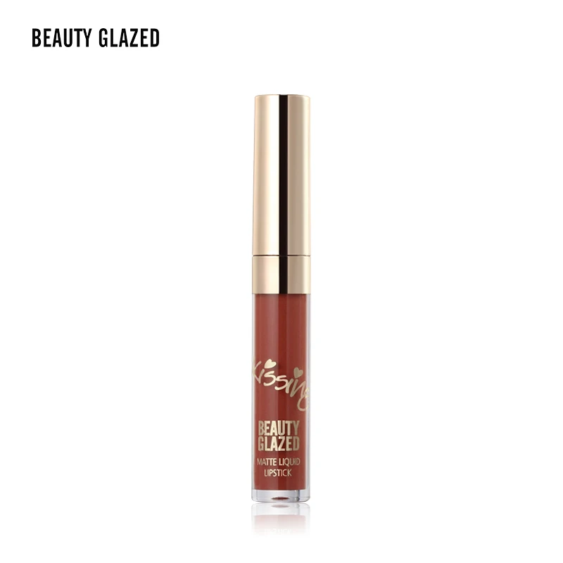 Матовый водостойкий блеск для губ BEAUTY GLAZED 6 цветов в комплекте |