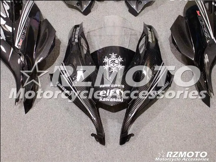 Углеродное волокно лакированная украшения для мотоцикла для kawasaki ZX10R 10R- все сорта цветной № 0028