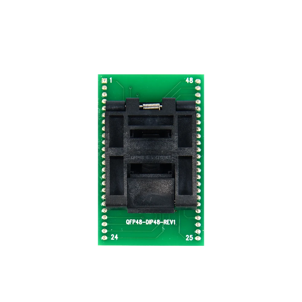 Тестовое гнездо QFP48 к DIP48 IC 0 5 мм Picth /LQFP48 адаптеру программирования DIP48/TQFP48