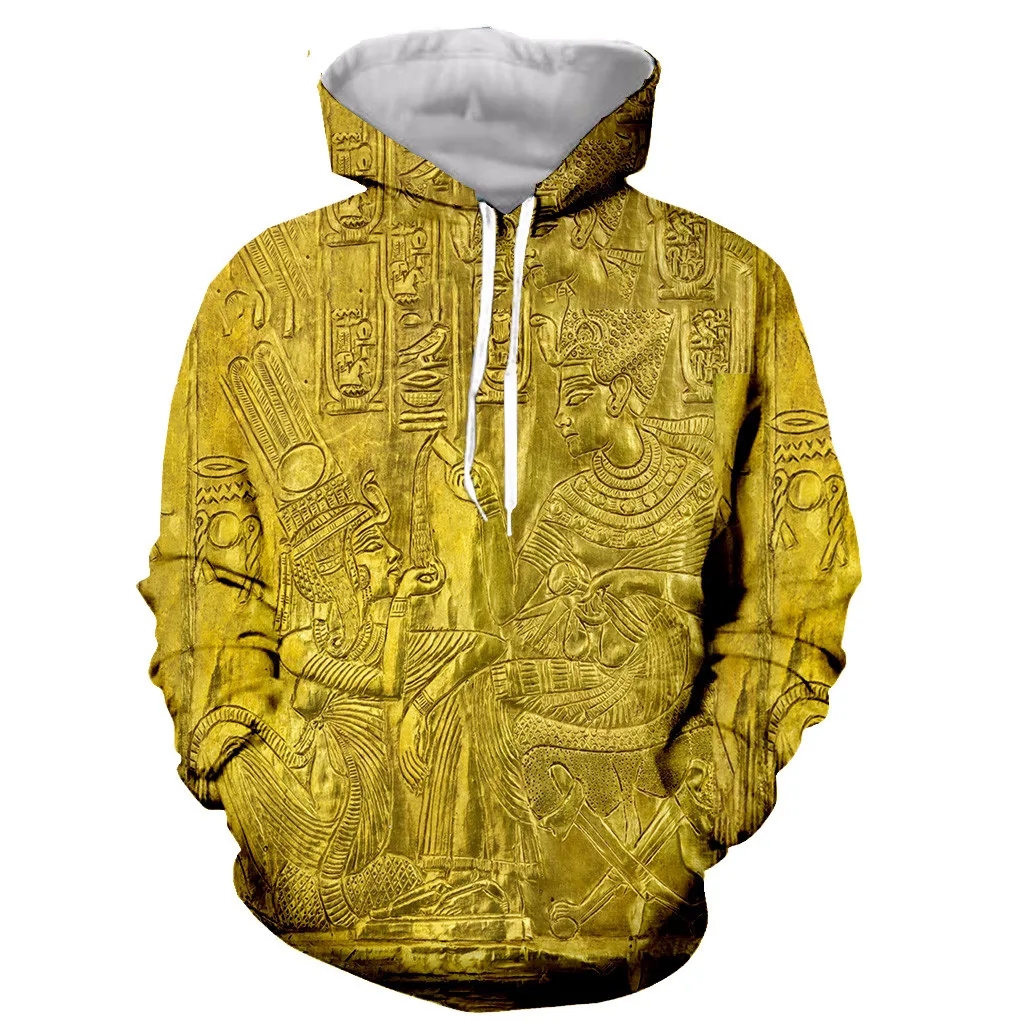 Новое поступление Древняя египетская серия 3D принт мужская и женская модная