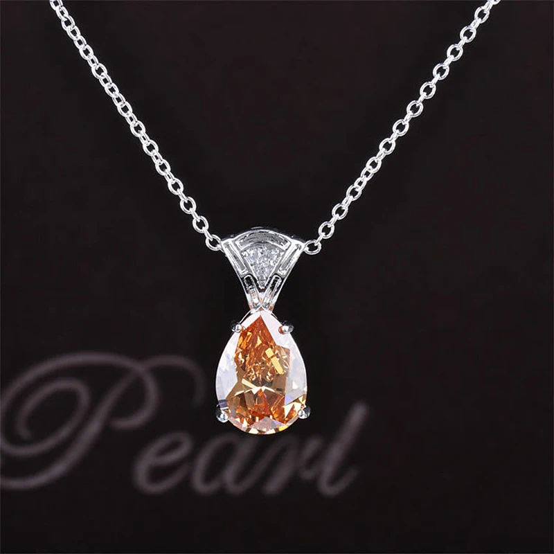 YAN MEI богемный стиль оранжевый кристалл серебряный цвет ювелирные изделия