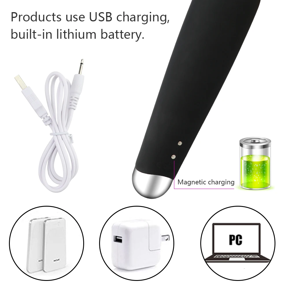 Мужской Nuo USB Магнитный Массажный Аппарат для тела с аккумуляторами взрослых