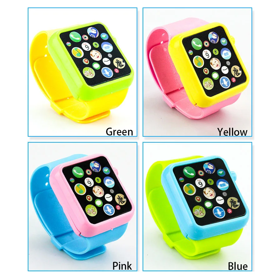 Машина дети умные часы раннее образование 3D Сенсорный экран Музыка Смарт