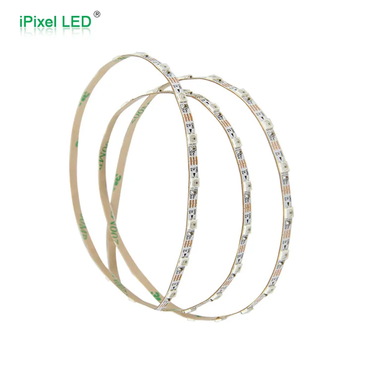 S602812-4 Новейшая ws2812 ультратонкая светодиодная лента 4 мм шириной 3535 rgb гибкая лента - Испускаемый цвет: S602812-4