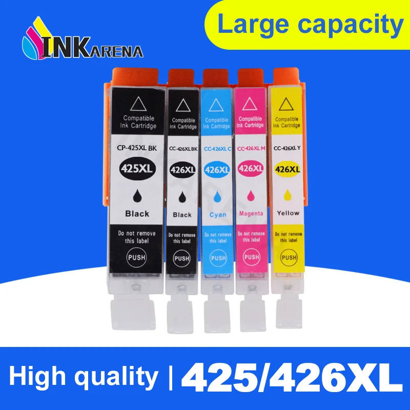 Чернильный картридж для Canon pixma mg5240 mg5140 ip4840 ip4940 ix6540 mg5340 полный pgi425 cli426 принтеров