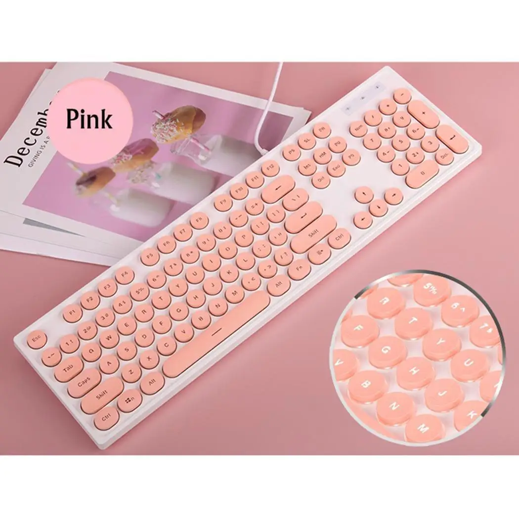 104 Keys Ergonomic Gaming USB Wired Keyboard for Yes Computer Laptop 5V 500mA PC Home Office 1.6 Meters | Компьютеры и офис