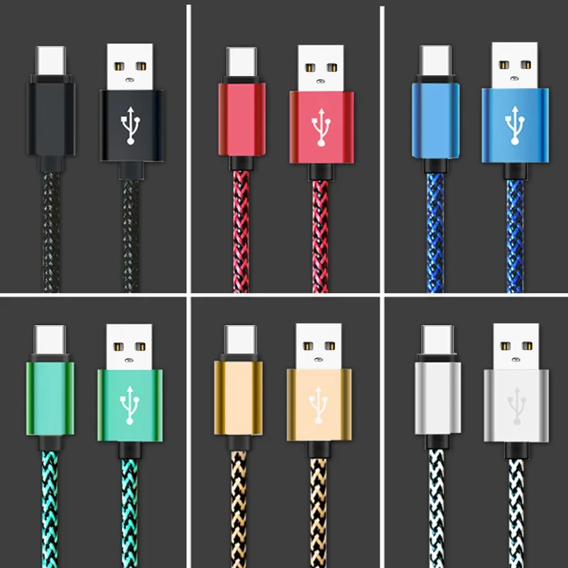 Кабель USB Type-C для зарядки и синхронизации 1 м | Мобильные телефоны аксессуары