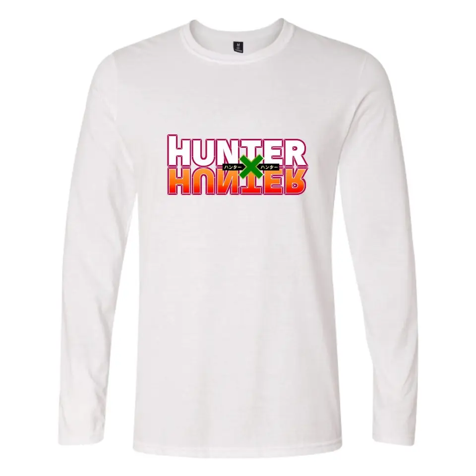 Kpop Hunter x футболка с изображением охотника для мужчин и женщин длинным рукавом