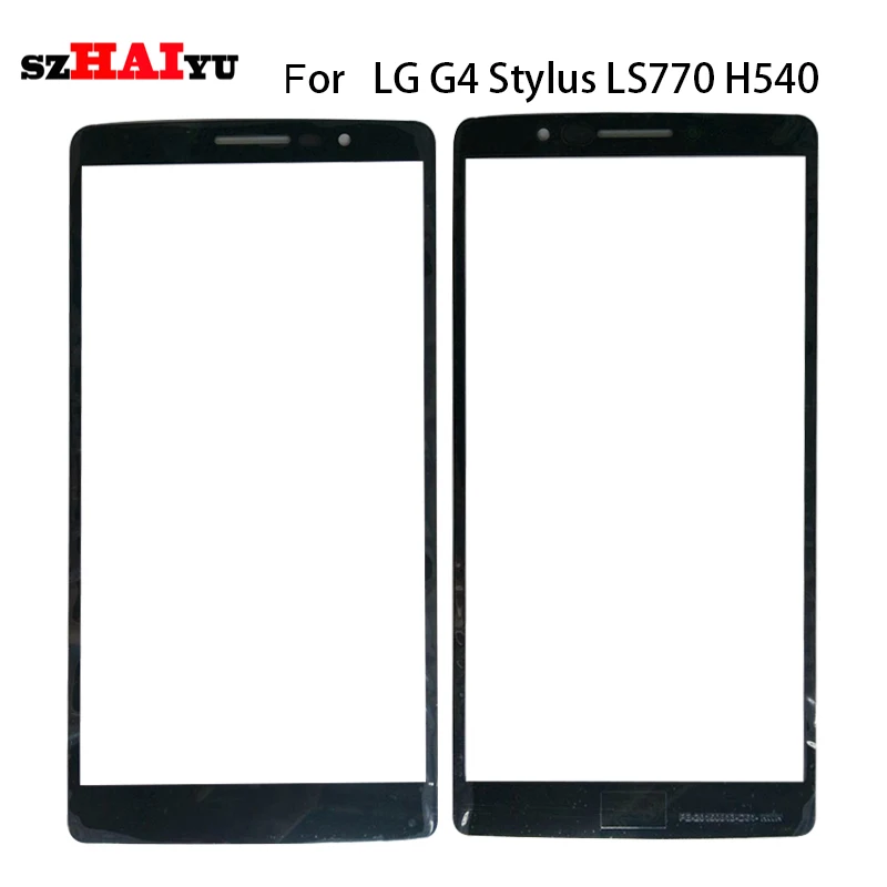 SZHAIYU Топ Замена внешней линзы Стекло спереди Экран Панель для LG G4 Stylus LS770 H540 H631 Ms631 H635 stylo спереди стекло+ Наборы