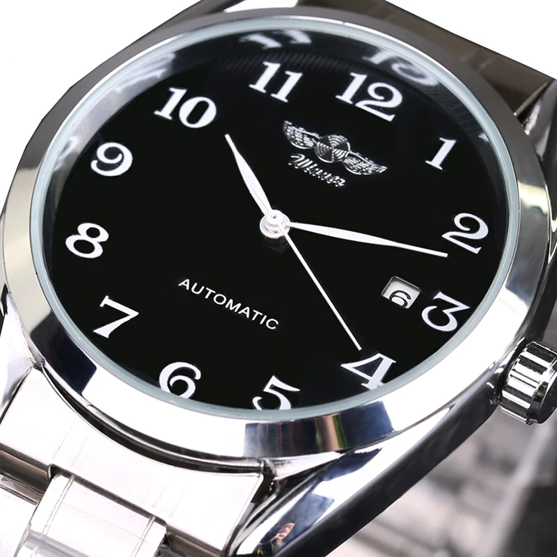Люксовый бренд Winner Мужские автоматические механические наручные часы из