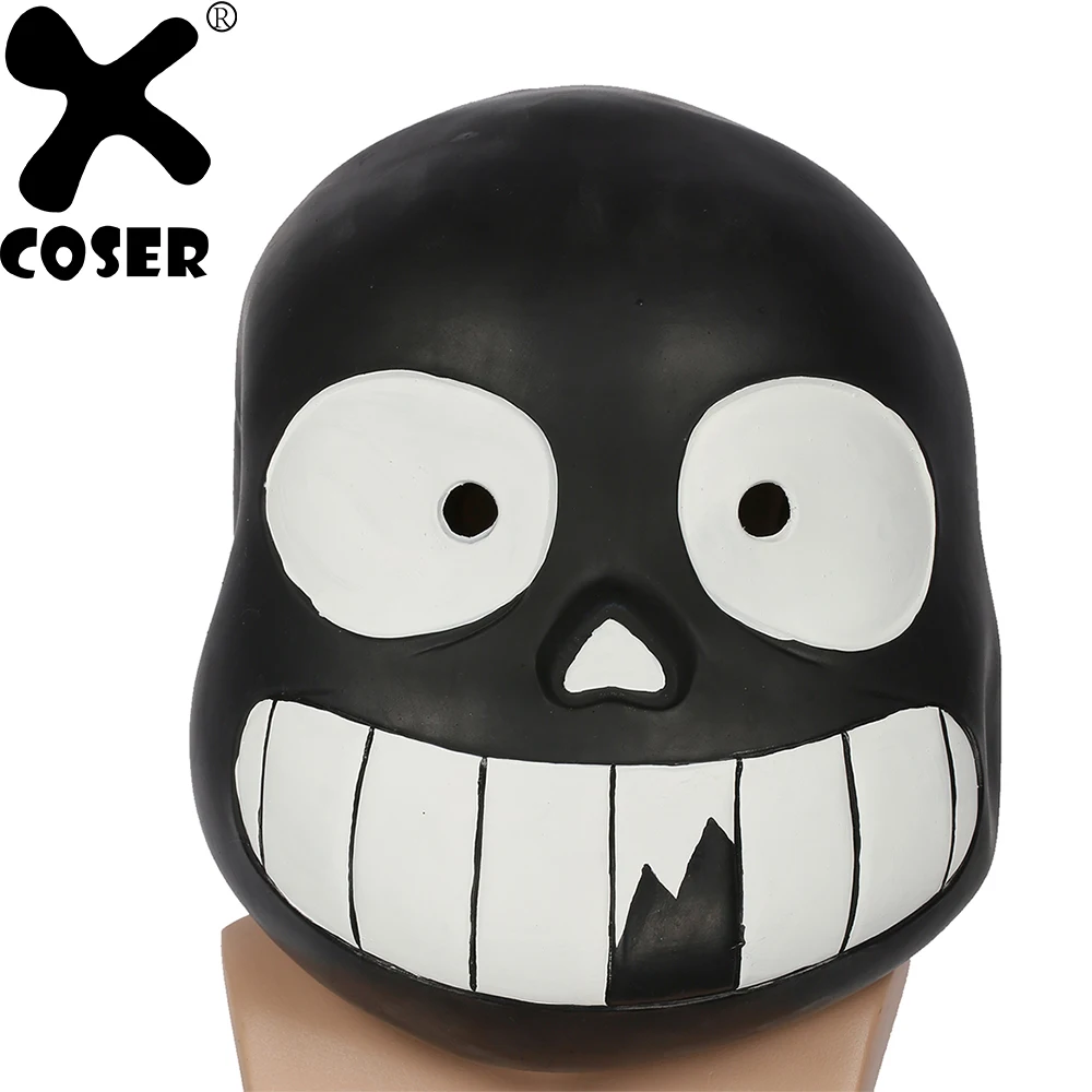 XCOSER Undertale шлем для косплея мягкие резиновые головные шлемы реквизит милый костюм