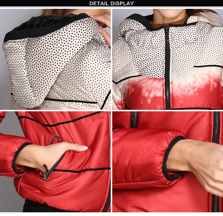 Seenimoe весенние хлопковые пальто женские лоскутные пиджак Slim Fit пальто M-XXL женские весенние теплые парки пуховик