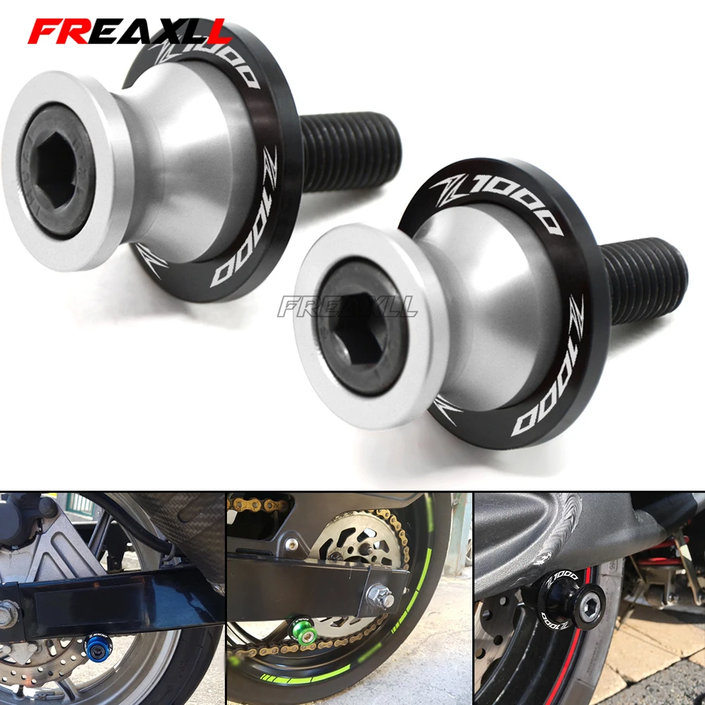 Мотоцикл аксессуары Запчасти маятник Катушки слайдер 10 мм Стенд Screwsf для Kawasaki Z1000